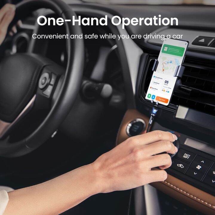 ugreen-สายชาร์จ-usb-แม่เหล็ก-หมุนได้-540-องศา-micro-usb-type-c-สําหรับชาร์จศัพท์