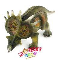 Monkey Toys - โมเดล ไดโนเสาร์ Styracosaurus เขียว ขนาด 16.50 CM (จากหาดใหญ่)