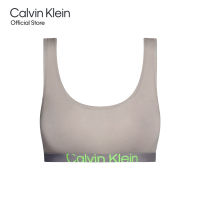 CALVIN KLEIN เสื้อชั้นในผู้หญิง Future Shift Cotton ทรง Lightly Line รุ่น QF7400AD PET - สีเทา