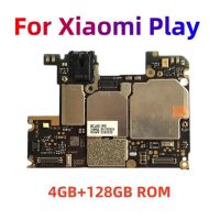 ปลดล็อคสำหรับ Play Mi แผงวงจรหลักของคณะกรรมการวงจรทุกรุ่น64Gb/128Gb Rom 4Gb/6Gb Ram Logic Board