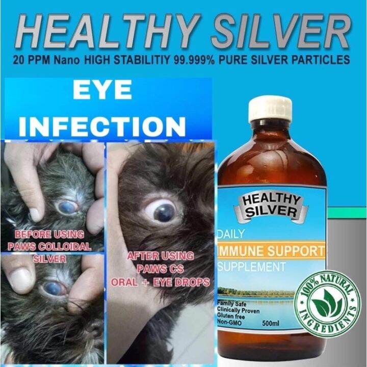 Healthy Silver 250ml Colloidal Nano Silver for Pets Immmunity | Lazada PH