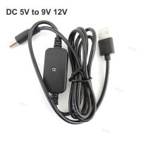 USB Power Boost Line USB DC 5V to DC 9V 12V Step Up Cable Module connector Converter Adapter power supply Cable 5.5*2.1mm Plug YB1TH