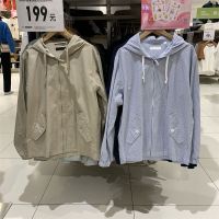 UNIQLO Ujia 2022 444985/448971เสื้อฮู้ดทรงหลวมสไตล์ใหม่ฤดูใบไม้ผลิและฤดูร้อน