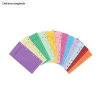 12Pcs Budget Envelopes Cardstock Cash Envelope System For Money Saving Assorted Colors Vertical Layout Holepunched