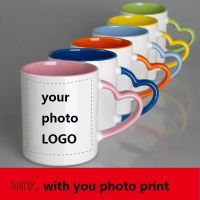 hotx【DT】 350ML 12oz Mug Handle Type Personalized Print Picture Photo Text