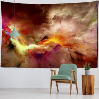 Colorful Clouds Galaxy Tapestry Hippie Wall Hanging Boho Decor Psychedelic Wall Tapestries Beach Towel Yoga Mat Tablecloth