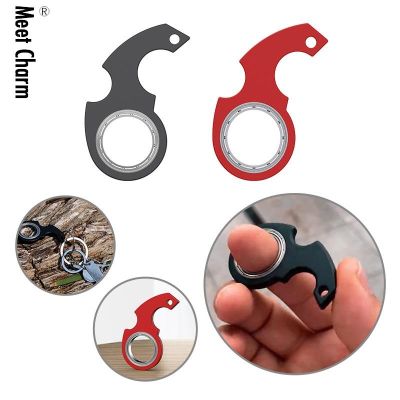 Keychain Spinner Fidget Hand Toy For Anxiety Relief KeyRing Adults Birthday Party Relieving Boredom Gift Office