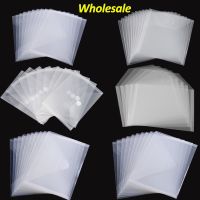 30-100pcs Wholesale Plastic Folder Bags Slimline Storing Bags For Storage Cutting Dies Stamps Organizer Holders Transparent Bags