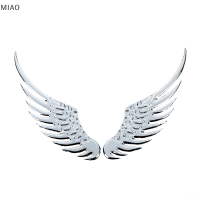 MIAO 1คู่รถ3D WINGS Metal Sticker อุปกรณ์เสริมสำหรับรถจักรยานยนต์สติกเกอร์