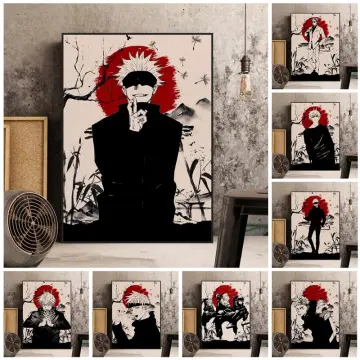 Satoru Gojo Jujutsu Kaisen Anime - Paint By Number - Paint by Numbers for  Sale