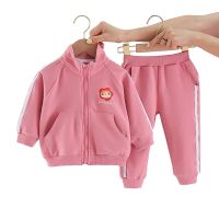 Baby Clothes 0-6 Years Old Spring and Autumn Cotton Suit Men and Women Baby Casual Clothes Baby Cartoon Cute Baby Two-Piece Suit