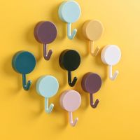 Link up with strong adhesive wall hanging the creative lovely kitchen bathroom stick after punched the door hook hook non-trace