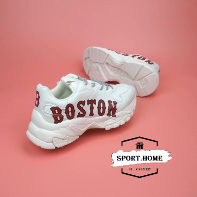【Sport.Home】✨รองเท้าแฟชั่นMLB size36-42 "W Boston" รองเท้าออกกำลังกาย รองเท้ากีฬา รองเท้าผ้าใบ สินค้าพร้อมส่ง
