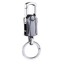 4-In-1 Heavy Duty Key Chain Anti-ความกังวลFidget Spinnerหมุนได้พวงกุญแจเครื่องตัดกล่องโทรศัพท์Holerที่เปิดขวดพวงกุญแจ