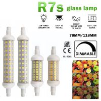 【CW】 Super Dimmable 20w 40w R7s Led Corn Bulbs 78mm 220v Cob Replace Lamp Lighting 110v 118mm Floodlight Ha M4t8