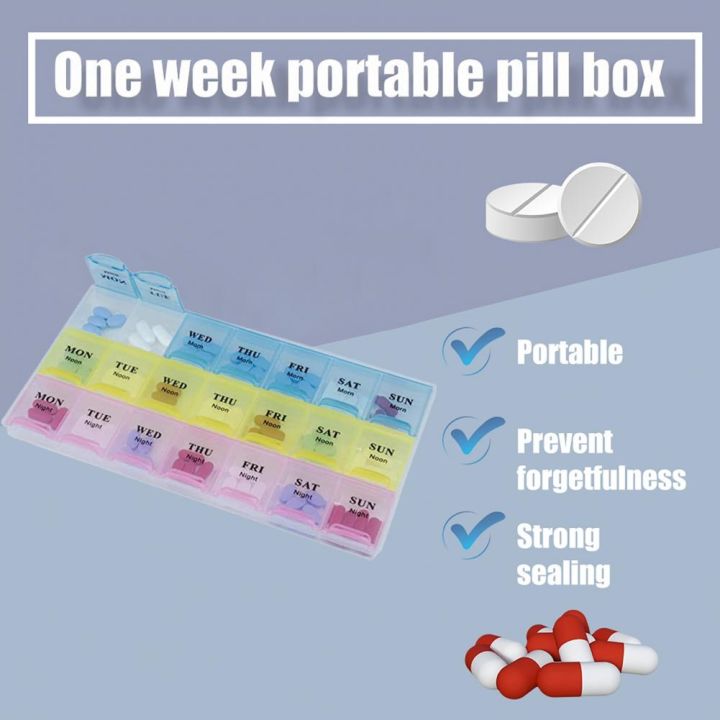 cw-pill-medicine-storage-21-grids-three-rows-refillable-weekly-vitamin-pills-dispenser