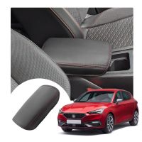 LFOTPP Car Armrest Box Cover For 2022 Seat Leon MK4 KL1 KL8 Central Control Armrest Storage Box Pad Auto Interior Essories