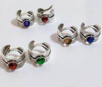 2050pcs Leaf design Metal Alloy Ring Popular Colorful Eye Mix Vintage Men Ring Women Party Jewelry