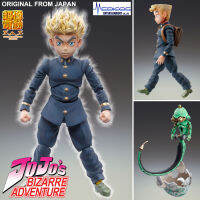 Model โมเดล ของแท้ 100% Medicos Entertainment จาก JoJos Bizarre Adventure Part IV โจโจ้ ล่าข้ามศตวรรษ 4 Koichi Hirose &amp; Stand Ec Echoes ฮิโรเสะ โคอิจิ และ สแตนด์ เอคโค่ Ver Original from Japan ฟิกม่า ขยับแขน-ขาได้ ของขวัญ อนิเมะ การ์ตูน ฟิกเกอร์