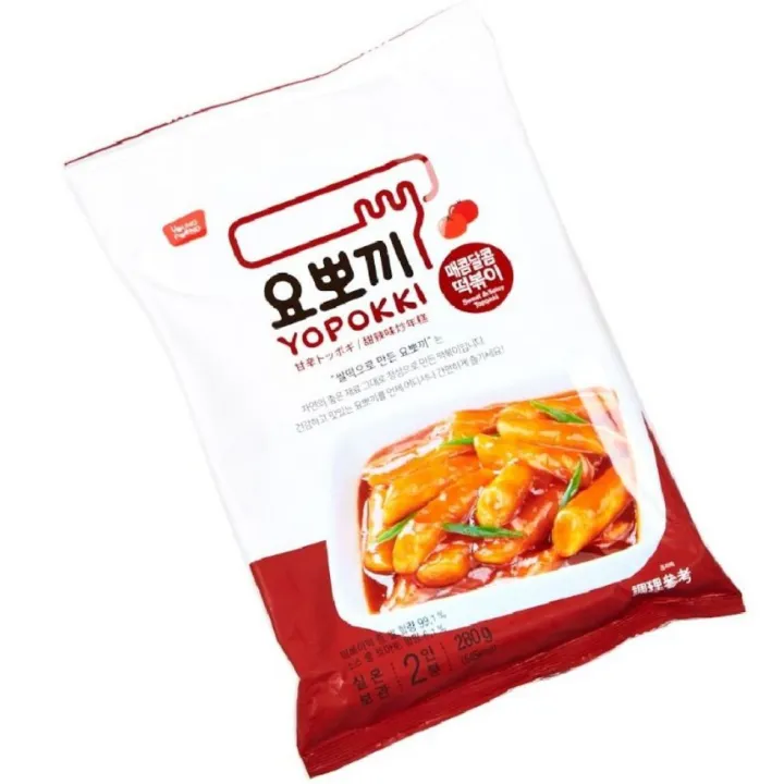 Yopokki Sweet & Spicy Rice Cake 280gramsA taste of korean - Satisfy