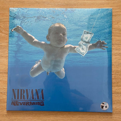 แผ่นเสียง Nirvana อัลบั้ม Nevermind, Vinyl, LP, Album, Reissue, Remastered, 180g มือหนึ่ง ซีล