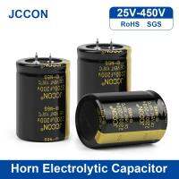 【CW】 JCCON 25V 63V 80V 200V 450V Audio Electrolytic Capacitor 100UF 150UF 180UF 220UF Hifi Amplifier Frequency Low