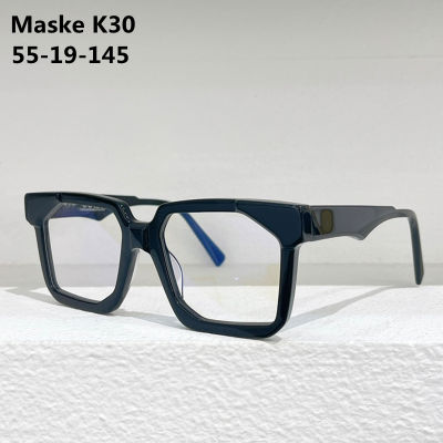 e K30สแควร์ไม่สม่ำเสมอแว่นตากันแดดผู้ชายแฟชั่นคลาสสิก Designer Acetate แว่นตาพลังงานแสงอาทิตย์ Original