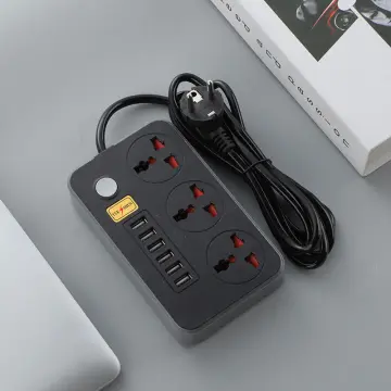 Power Strip With 4 Outlets 4 Usb Ports Home Office Wifi Remote Control  Power Strip Smart Wireless Outlet Brazil Plug