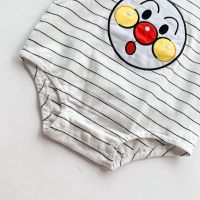 Baby Clothes Summer Short Sleeve Anpanman Cartoon Baby Romper Newborn Jumpsuit Infant Clothes