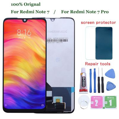 สำหรับ Xiaomi Redmi Note 7จอแสดงผล Lcd สัมผัสทำให้เป็นดิจิทัลประกอบ Redmi Note7 Pro M1901f7g Lcd Display 10 Touch