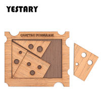 YESTARY Cheese 3D Wooden Puzzle Toy in Tease Jigsaw Puzzle Toy Board Games High Difficulty Tangram Puzzle Toy For s Gift