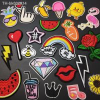 ◕ Cute Animal Badge Stickers DIY Embroidery Patches For Kids Clothing Iron On Patch Embroidered Appliques Clothes Hats Patchs