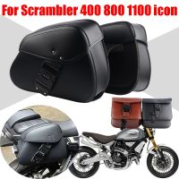 For Ducati Scrambler 400 800 1100 icon Bag Accessories Motorcycle Luggage Bag Side Bag Saddlebag Waterproof Tool Storage Bags