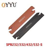 OYYU 1pcs SPB232-S SPB332-S SPB432-S SPB532-S SPB 232 332 432 532 เครื่องตัดกลึงเครื่องมือ เม็ดมีดคาร์ไบด์ CNC