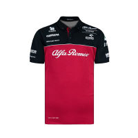 2023 New Fashion   New Alfa Romeo team Sauber Mens Short-sleeved Quick-drying POLO shirt，Size: XS-6XL Contact seller for personalized customization of name and logo