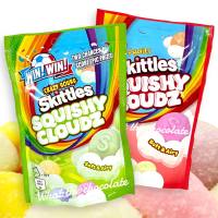 Skittles Squishy Cloudz เยลลี่ปุยเมฆ นำเข้าจากอังกฤษ