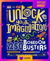 Unlock Your Imagination: 250 Boredom Busters หนังสือใหม่ English Book พร้อมส่ง