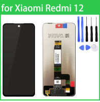 Xiaomi Redmi จอ LCD 12นิ้วพร้อมอะไหล่หน้าจอเทปกาวหน้าจอสัมผัสเปลี่ยนประกอบแก้วดิจิตัลได้