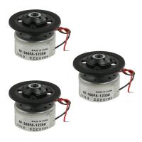 3X RF-300FA-12350 DC 5.9V Spindle Motor for DVD CD Player Silver+Black