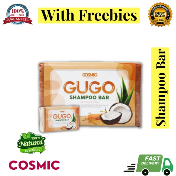 GlowCart Authentic Cosmic Gugo Shampoo Bar Premium Shampoo Bar 100g
