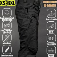 New Mens Tactical Pants Multiple Pocket Elasticity MilitaryCargo Pant 3XL TCP0001