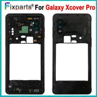 ใหม่กรอบกลางสำหรับ Samsung Galaxy Xcover Pro เคสศูนย์กลางกรอบโทรศัพท์สำหรับ G715FN G715W G715U กรอบกลางของกรอบมีปุ่ม