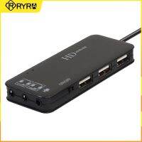 RYRA 3 ports USB2.0 Hub external interface sound cards USB2.0/headphones/microphone sound stereo adapter Multi-port USB splitter USB Hubs