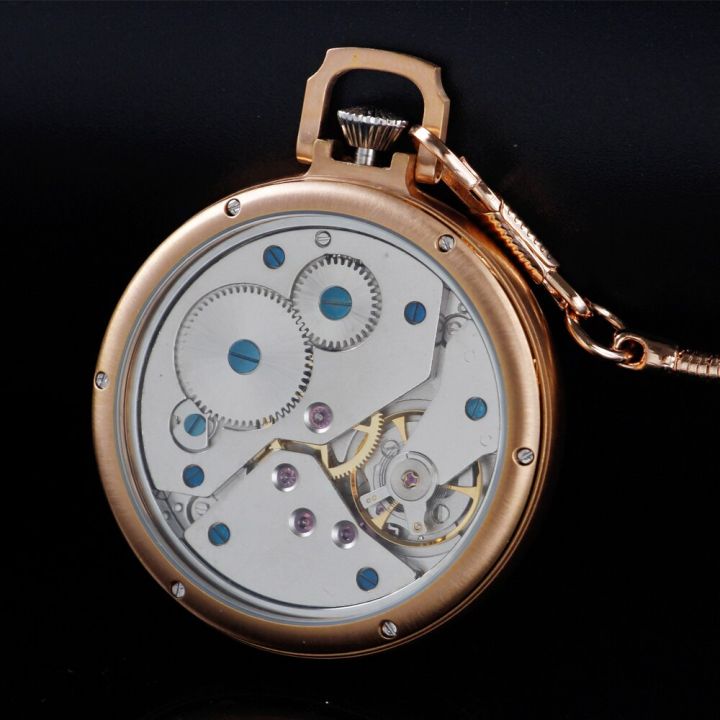 นาฬิกาพกเหล็กแบบเต็มรูปแบบทนทานต่อน้ำได้นาฬิกาพกโบราณหรูหราของขวัญคริสต์มาสคอลเลกชันวันเกิด