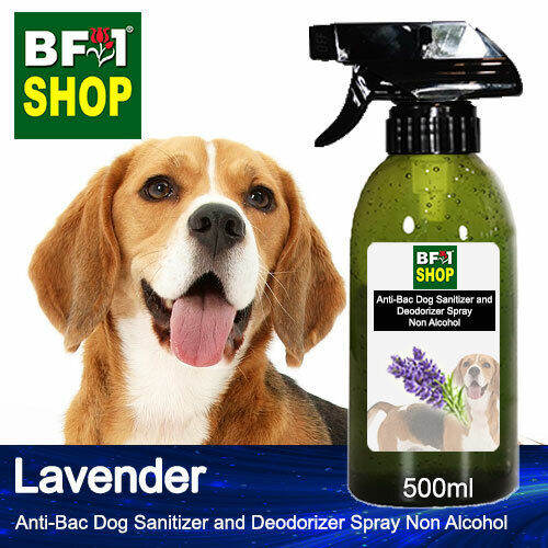 Anti Bacterial Dog Sanitizer and Deodorizer Spray Non Alcohol with