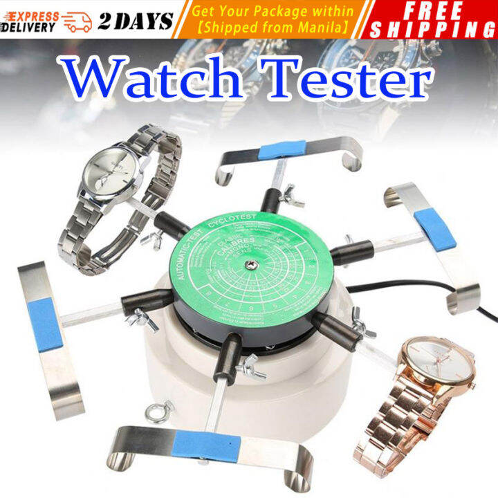 【Big Promotion】220V Watch Tester Watch Test Machine Six Watch