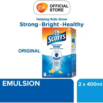 Emulsion Scott Cod-liver Oil 400 ml, Health & Beauty