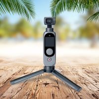 【big-discount】 ขาตั้งกล้องอลูมิเนียมอัลลอยด์สำหรับ PLAM 2 /Pocket 2 /Gopro 8 9 /Osmo Action Sports Camera Accessories