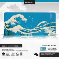 Macveth Artisan Deskmat | Kanagawa | Gaming Mouse pad