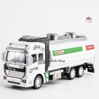 ร้านแนะนำProudNada Toys ของเล่นเด็กรถเหล็กบรรทุกน้ำมัน DiBang POWER TRUCK METAL NO.6607